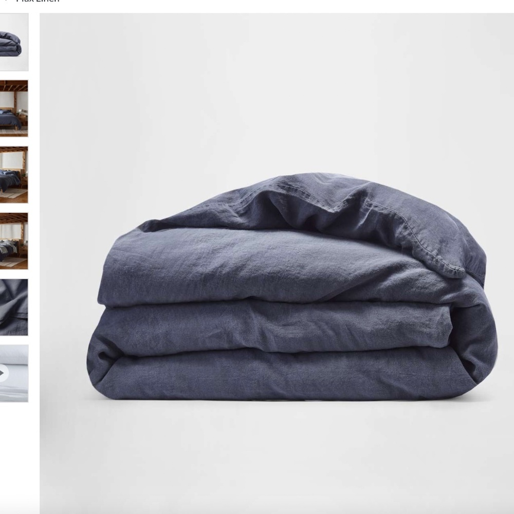 Silk & Snow Linen Duvet Bundle